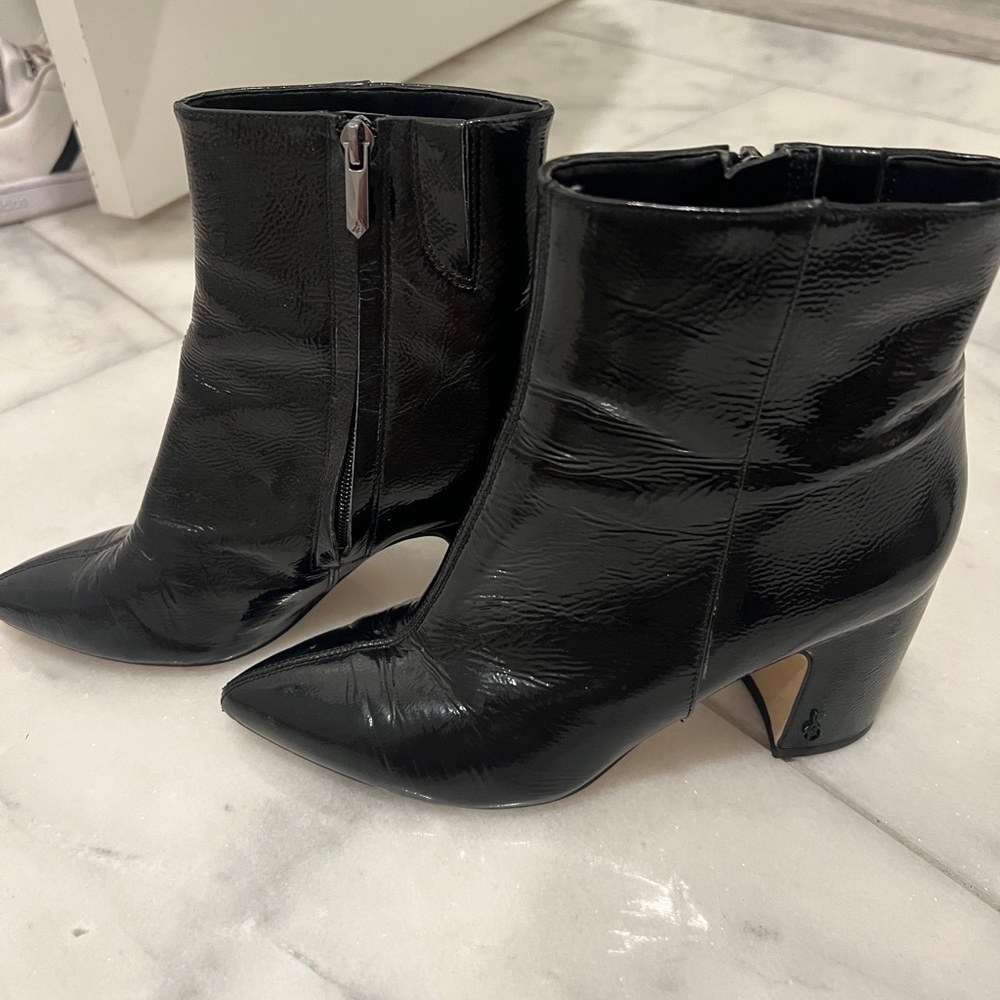 GUC Sam Edelman Black Ankle Booties. Size 8
